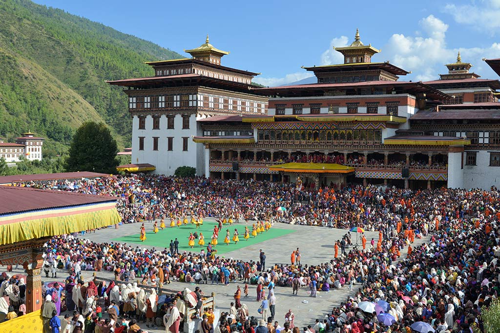 Thimphu Tshechu Festival Grounds